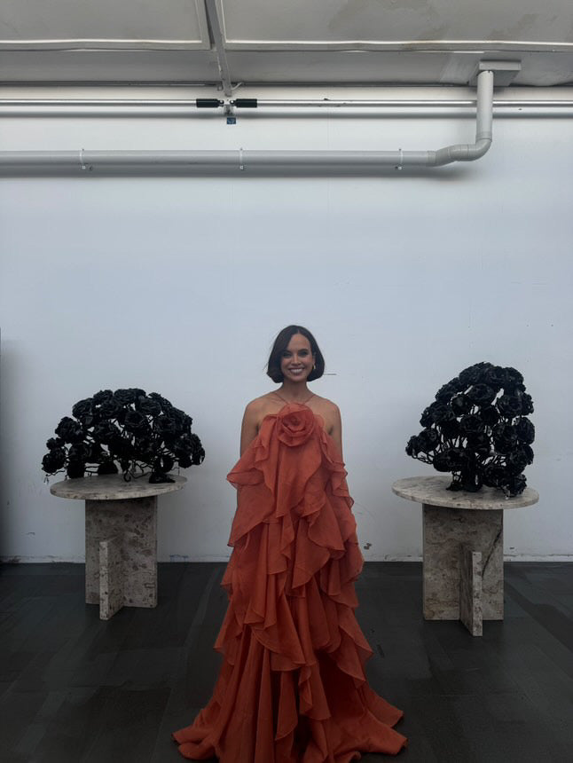 AJE Pandorea Layered Maxi Dress