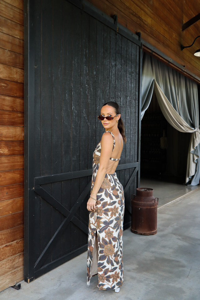 SIR The Label Primrose Ruched Midi