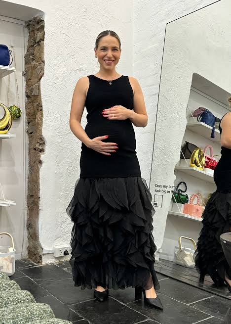 AJE Elations Knit Maxi Dress