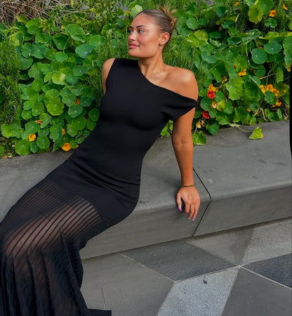 SIR The Label Indigo Twist Dress