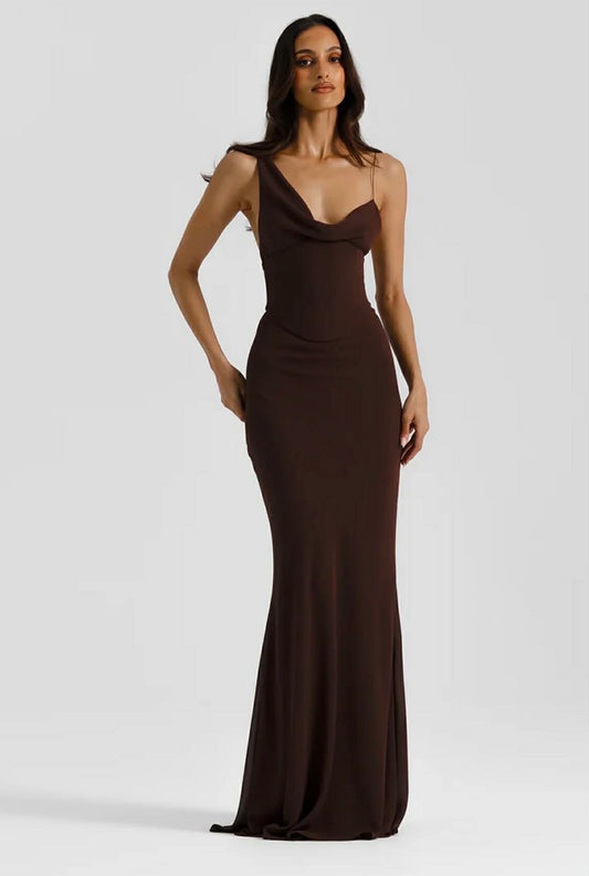 NATALIE ROLT - Hallie Gown Espresso