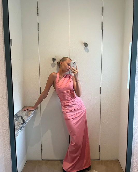 SIR The Label Giacomo Gown Pink