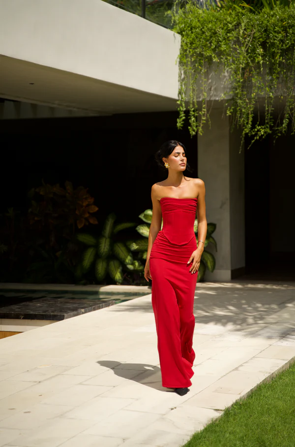 hntr the label prom dress Rent HNTR the Label Louie Gown wine red