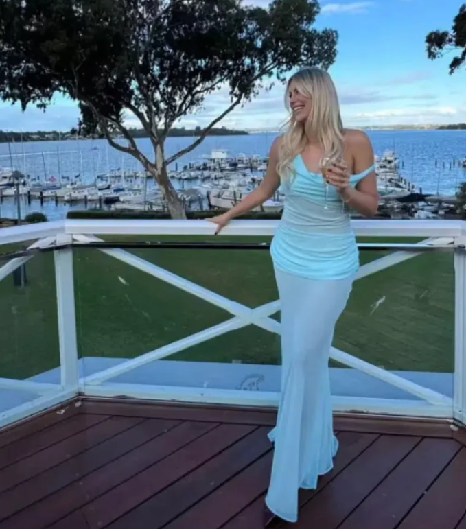 Natalie Rolt Cadence Gown - Blue