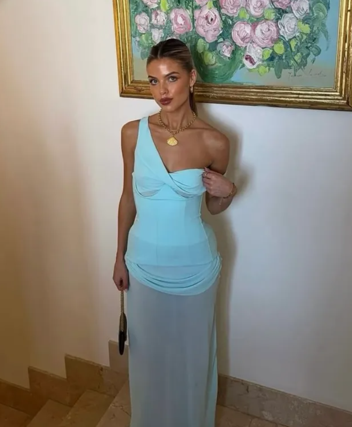 Natalie Rolt Cadence Gown - Blue