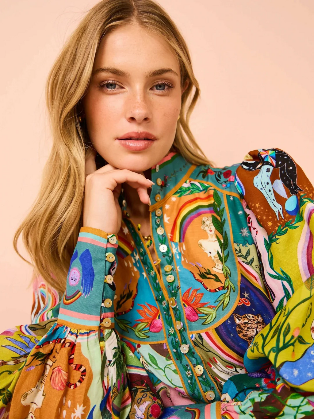 alemais evergreen mini dress Alemais