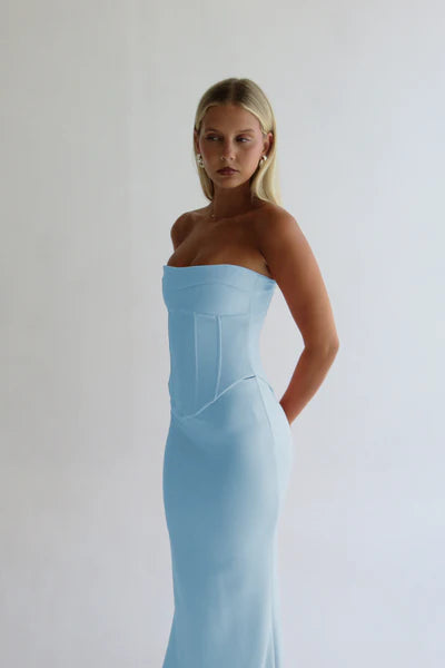 HNTR The Label Louie Gown - Blue