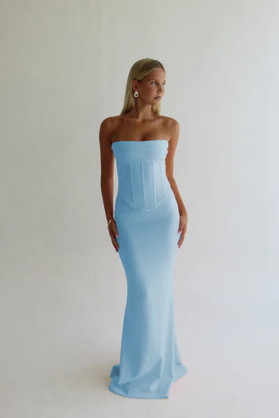 HNTR The Label Louie Gown - Blue