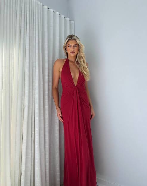 Susie Plunge Maxi Dress