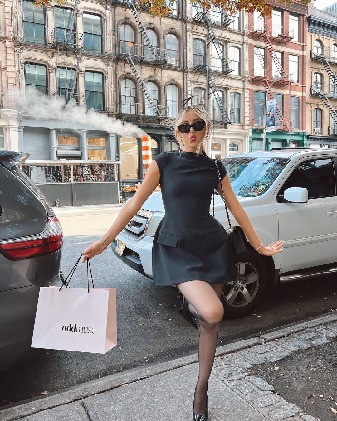 Odd Muse The Ultimate Muse Cap Sleeve Mini Dress – Robe Collective